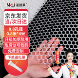 漫德莱阳台防护网 防坠塑料网围栏网护栏防猫网儿童隔离封窗网0.8*4米长