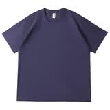 凡客诚品vancl 短袖T恤全棉圆领夏装男女同款 藏蓝 XL （建议130-150斤）