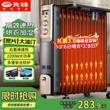 先锋石墨烯取暖器电暖器电暖气片家用电热油汀13片全屋升温智能恒温低噪节能烘衣加湿DYT-Z2