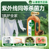 滴露（Dettol）消毒液洗衣衣物消毒水750mL 除螨杀菌混洗无忧 家居地板消毒 非84