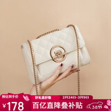 红蜻蜓（RED DRAGONFLY）包包女包牛皮斜挎单肩包方包送女友老婆妈妈女神节生日礼物