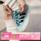 adidas「鲨鱼面包鞋」ADIMATIC经典运动板鞋男女阿迪达斯三叶草   浅绿/黑色/浅薄荷色   41
