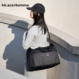 Mr.ace Homme大容量运动包短途旅行包女士可折叠出差行李袋出游轻便登机斜挎包