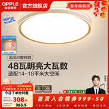欧普照明（OPPLE）护眼双面出光全光谱卧室led吸顶灯温馨现代简约儿童房间灯WS 【呵护光2代】品见III智控圆卧