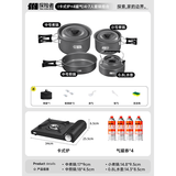 探险者（TAN XIAN ZHE）户外锅具野炊锅具全套露营锅具套装户外烧水壶卡式炉锅具三件套 4-7人套锅+暮色炉+4气券(赠品）