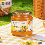 全南蜂蜜柚子茶580g  韩国进口果酱VC水果茶搭配早餐冷热冲饮节日礼品