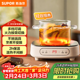 苏泊尔（SUPOR）电陶炉煮茶电磁炉家用电磁炉灶新型迷你小型简易大功率速热轻音火锅围炉煮茶炉C10-CS15