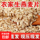 生燕麦片 麦片 全谷物麦片五谷杂粮需煮早餐粥烘焙烤燕麦 【农家麦片】2500克