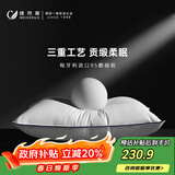 维克多（VCD）羽绒枕匈牙利95鹅绒枕羽毛枕希尔顿枕头同款设计五星级酒店枕头