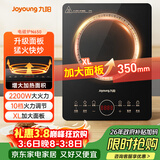 九阳（Joyoung）电磁炉电陶炉2200W大功率家用触控按键耐用面板十档火力纤薄定时功能电磁灶火锅炉C22S-N650