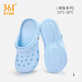 361°宽楦平底洞洞鞋亲子款2026新款女士户外休闲百搭沙滩鞋防滑凉拖鞋