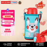 虎牌（TIGER）双杯盖保温杯儿童水杯直饮款MBR-B06G-AR日版小兔子600ML开学礼物