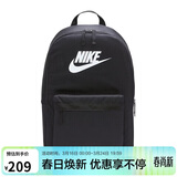耐克NIKE双肩包中性电脑包旅行HERITAGE休闲包书包 DC4244-010黑中
