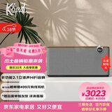杰士（Klipsch）Three Plus2.1发烧HiFi蓝牙5.3音响音箱 节日礼物送男生 app控制直连唱机 晚秋胡桃木色