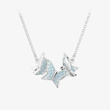 施华洛世奇（SWAROVSKI）Lilia 蝴蝶项链女 女士项链生日礼物38女神节礼物送女友 5662181