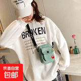 帆布包手机包男女斜挎包韩版新款迷你小方包潮百搭户外旅行单肩包 绿色