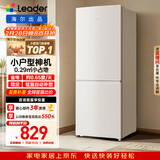 海尔冰箱出品统帅180L两门小冰箱家用二级能效不占地低噪节能省电以旧换新补贴