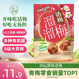 溜溜梅原话梅 传统工艺话梅干休闲解馋办公室健康休闲零食80g