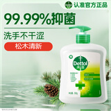 滴露（Dettol）洗手液松木500g瓶 健康抑菌消毒非补充装 儿童家庭用清爽去油