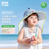 Kocotreekk树宝宝防晒帽防紫外线婴童护颈大披肩帽夏季卡通
