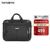 新秀丽（Samsonite）电脑包电脑内胆包商务公文包可挂靠手提包BP0*09009黑色15.6英寸
