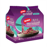 可口新加坡KOKA非油炸方便面 多全谷紫玉米麻辣风味干拌面70g*4包