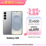 三星Samsung Galaxy S25  超拟人AI助理 骁龙8至尊版 AI拍照 翻译手机 游戏手机 12GB+512GB 暮河银