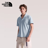 北面（The North Face）POLO衫短袖男T恤透气夏季户外商务休闲半袖 FM2 L