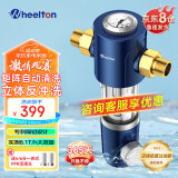 惠尔顿（WHEELTON） 前置过滤器反冲洗自动清洗净水器家用全屋8T大流量自来水压力表监控入户免换滤芯入户过滤器P0038 p0038pro（自行安装）