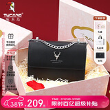 啄木鸟（TUCANO）包包女款2026年牛皮链条小方包单肩斜挎包三八妇女神节生日礼物