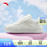 安踏轻松板鞋厚底小白鞋女鞋2026春季增高百搭运动鞋休闲鞋女神节礼物 【大logo】纸莎白-2 38.5