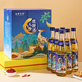仙草至尊人参鹿鞭酒500ml*6瓶 北大湖52度滋补养生酒送长辈礼品中秋礼盒
