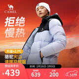 骆驼火山羽绒服1.0男士鸭绒加厚防寒面包服潮款冬季外套M13CR07089H