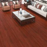 荣彩【一撕即贴】地板贴自粘PVC塑胶木纹地板革家用加厚耐磨地胶卧室 RC807 经典红木【足厚2mm】 平米