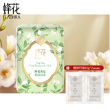 蜂花香皂精油香氛白檀晚玉檀香沐浴皂洁面手工皂清洁皂润肤留香 梨润春茶 125g 1块 (送2袋香氛液体皂)