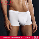 爱慕先生男士1号裤莫代尔净痕中腰平角NS23V81纯粹白180