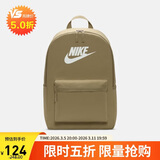 耐克（NIKE）男女双肩包背包 电脑包旅行包书包 DC4244-297 卡其