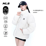 MLB羽绒服男女同款纯色短款防水生日礼物3ADJB2056-50CRD-S