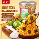 展艺海苔脆鸡肉松100g 寿司打工人牛马肉松面包粽子雪花酥烘焙原料