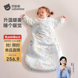 贝肽斯婴儿睡袋暖姜恒温儿童一体睡袋婴幼儿防踢被睡衣冬季加厚 弗里德M