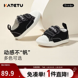 卡特兔宝宝学步鞋春新童鞋幼儿园室内鞋女童帆布机能鞋男童布鞋X1CJ011