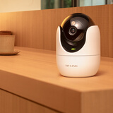 普联（TP-LINK）600万监控摄像头全彩夜视360度全景 室内家用监控双频wifi6手机远程呼叫通话宝宝宠物看护 IPC46DW