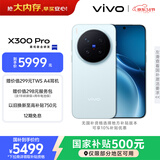 vivo X300 Pro 16GB+512GB 自在蓝 蔡司2亿APO超级长焦 蓝图影像双芯 5年持久流畅OriginOS 6 AI手机