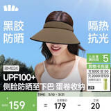 蕉下（beneunder）遮阳帽女太阳帽空顶帽防晒帽防紫外线全脸遮阳时尚百搭加长帽檐
