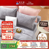 富安娜法兰绒四件套冬季防静电床品加厚床单被套单双人套件203*229cm