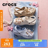 CROCS卡骆驰贝雅洞洞鞋沙滩鞋|10126 白色-100 36/37(220mm)