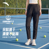 安踏速干裤 | 运动长裤女夏季直筒防晒健身跑步训练梭织九分裤子