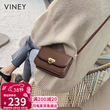 viney牛皮包包女包斜挎包小包洋气品牌单肩包生日女神节38妇女节礼物
