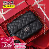 viney牛皮包包女包品牌链条包轻奢单肩斜挎包生日女神节38妇女节礼物