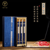 迦印堂 源自台湾沉香线香家用香薰熏香卧香 檀香线香天然中式香沈香白檀 【安眠入梦】沉香线香(约200根)